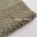 Faux Fur Wool Fabric Shaggy Fleece with Suede Bonding for Coat